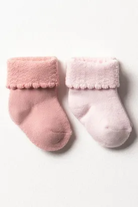 2 Pack Socks Pink