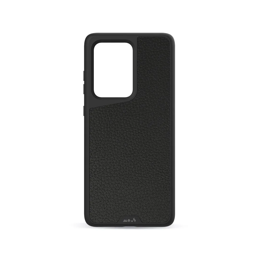 Black Leather Phone Case - Limitless 3.0