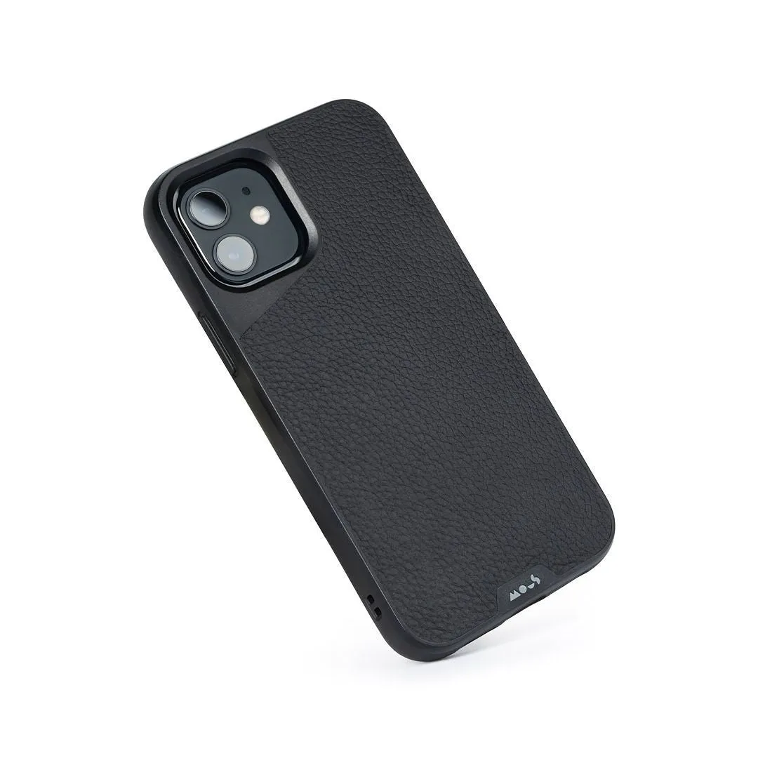 Black Leather Phone Case - Limitless 3.0