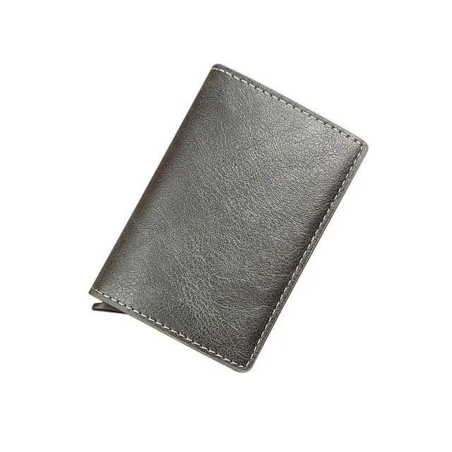 Card Holder Wallet Anti-theft Brush Design