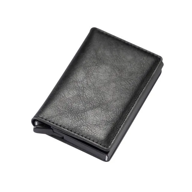 Card Holder Wallet Anti-theft Brush Design