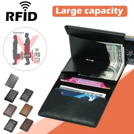 Card Holder Wallet Anti-theft Brush Design