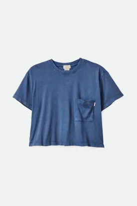 Carefree Pocket Tee - Deep Sea