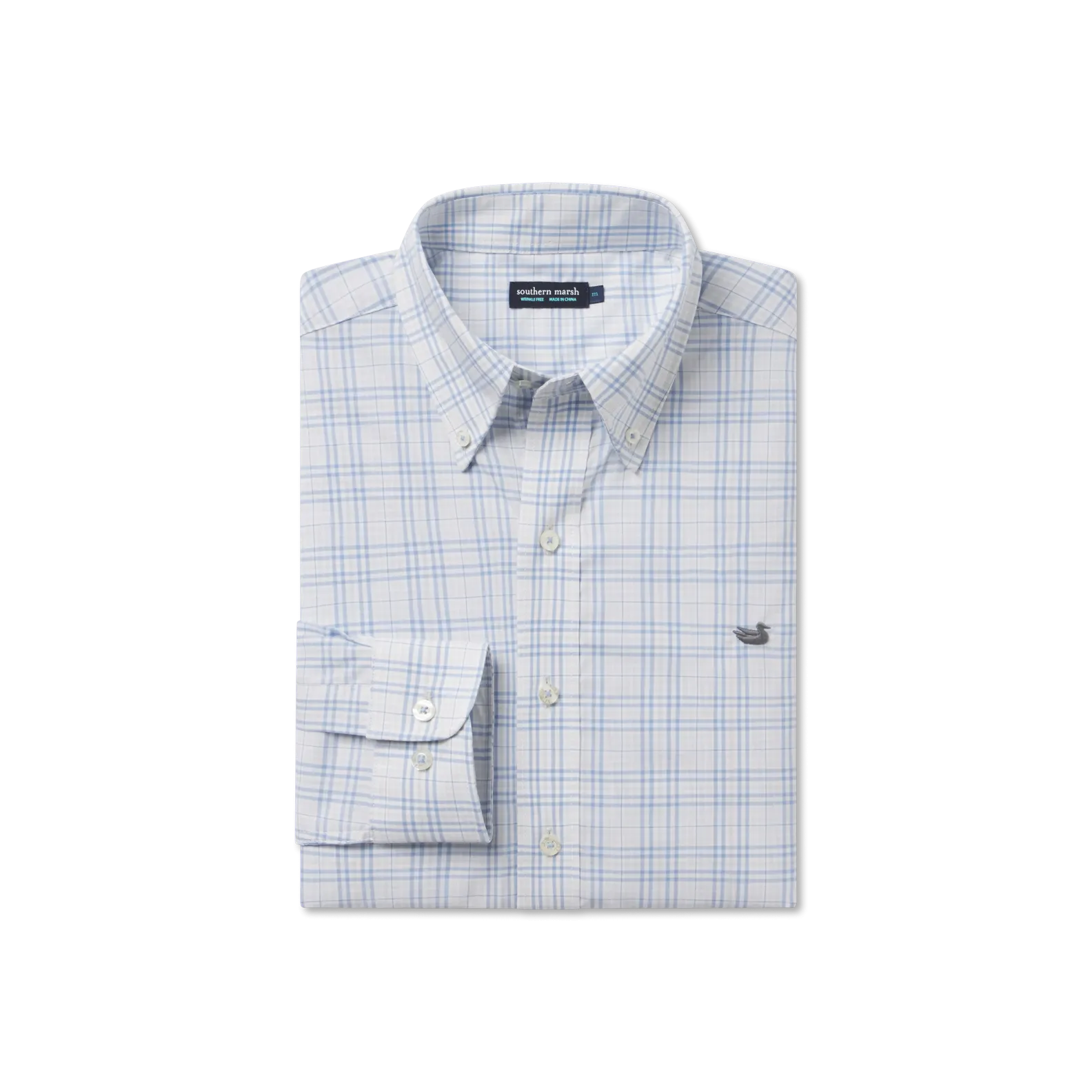 Charlotte Windowpane Dress Shirt