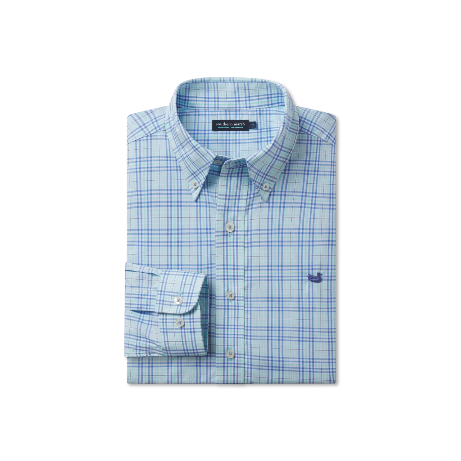 Charlotte Windowpane Dress Shirt