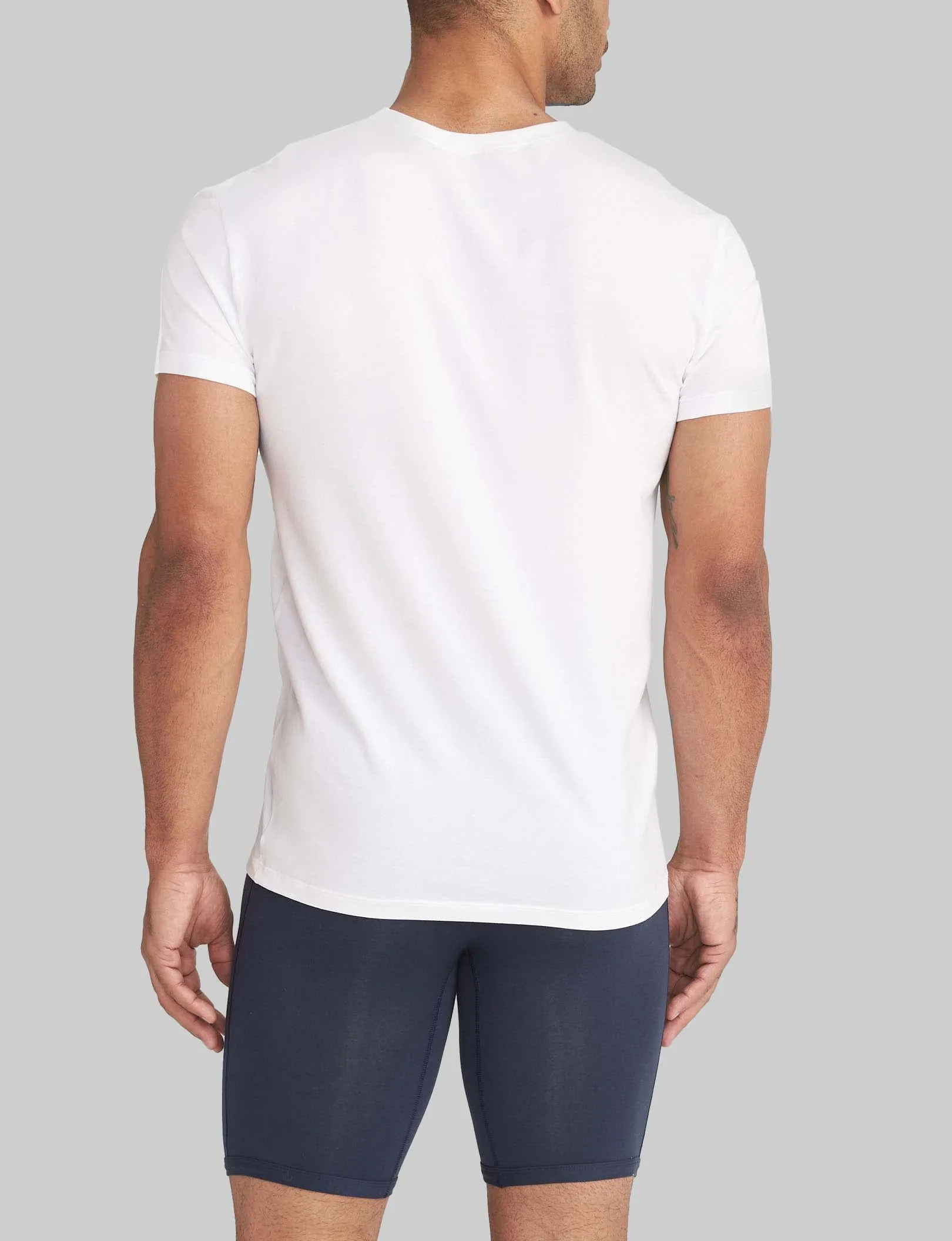 Cool Cotton High V-Neck Modern Fit Undershirt