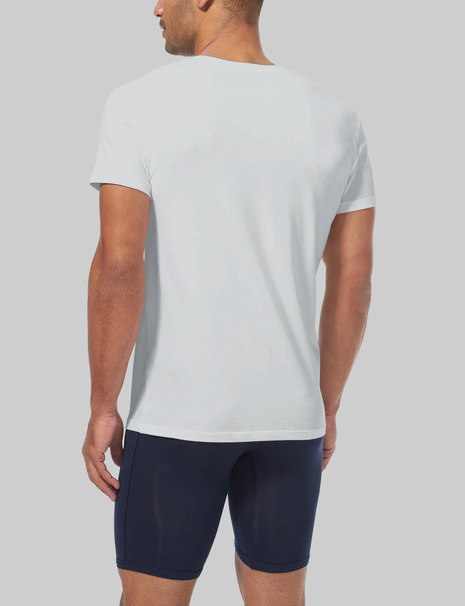 Cool Cotton High V-Neck Modern Fit Undershirt