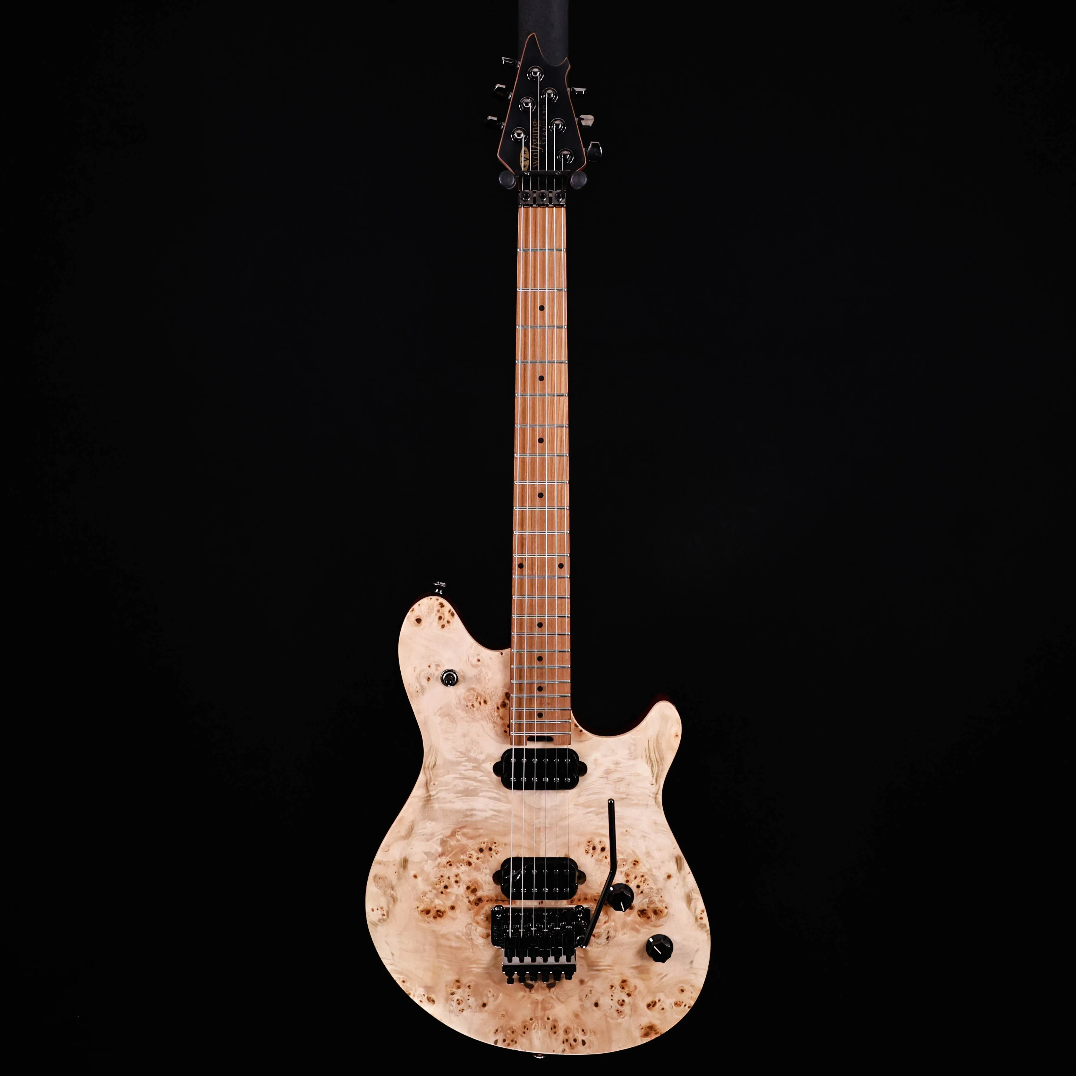 EVH Wolfgang WG Standard Exotic Poplar Burl Electric, Natural 6lbs 13.9oz