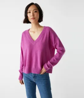 Gemma V-Neck Cashmere Sweater