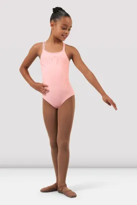 Girls Felicia Scoop Neck Leotard