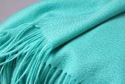 Hot Sale All-Match Men Women Solid Color Luxurious Elegant Cashmere Scarves With Tassel