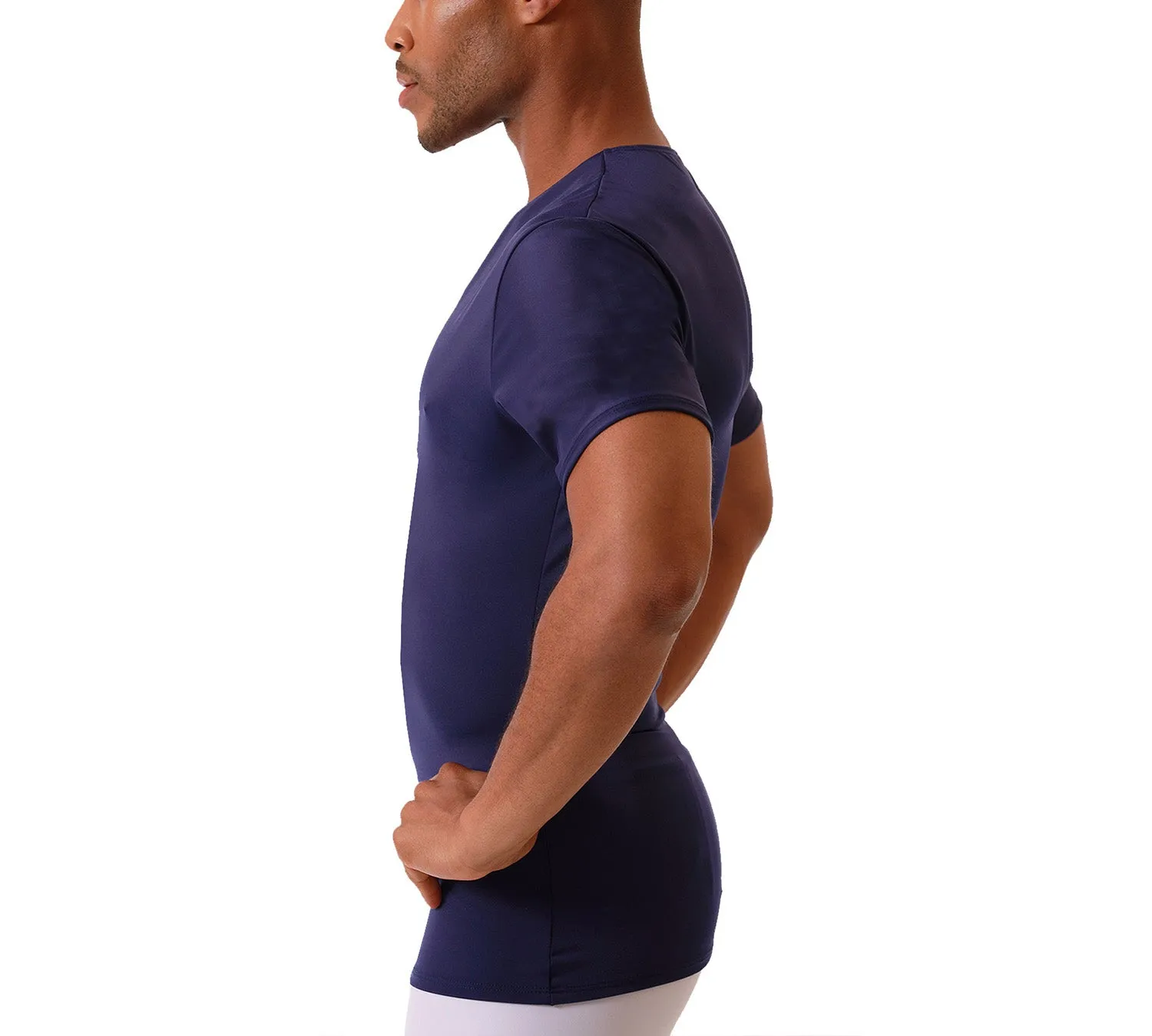 Insta Slim Compression V-Neck  Shirt VS0001