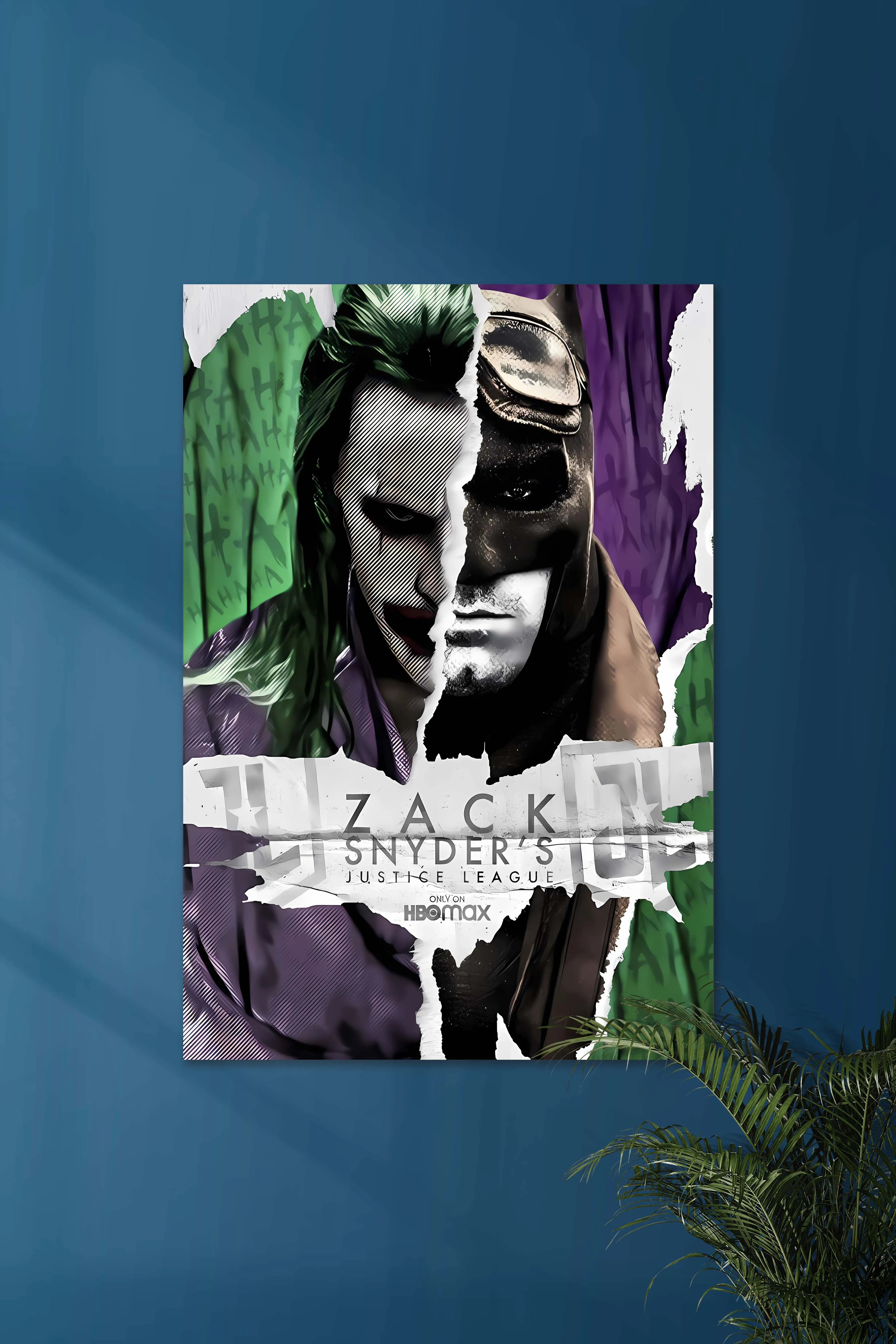 JOKER vs BATMAN | ZACK SNYDER JUSTICE LEAGUE | DCU POSTER