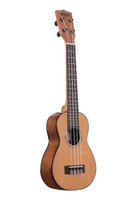 MA - Solid Cedar Top Acacia Soprano Long-Neck