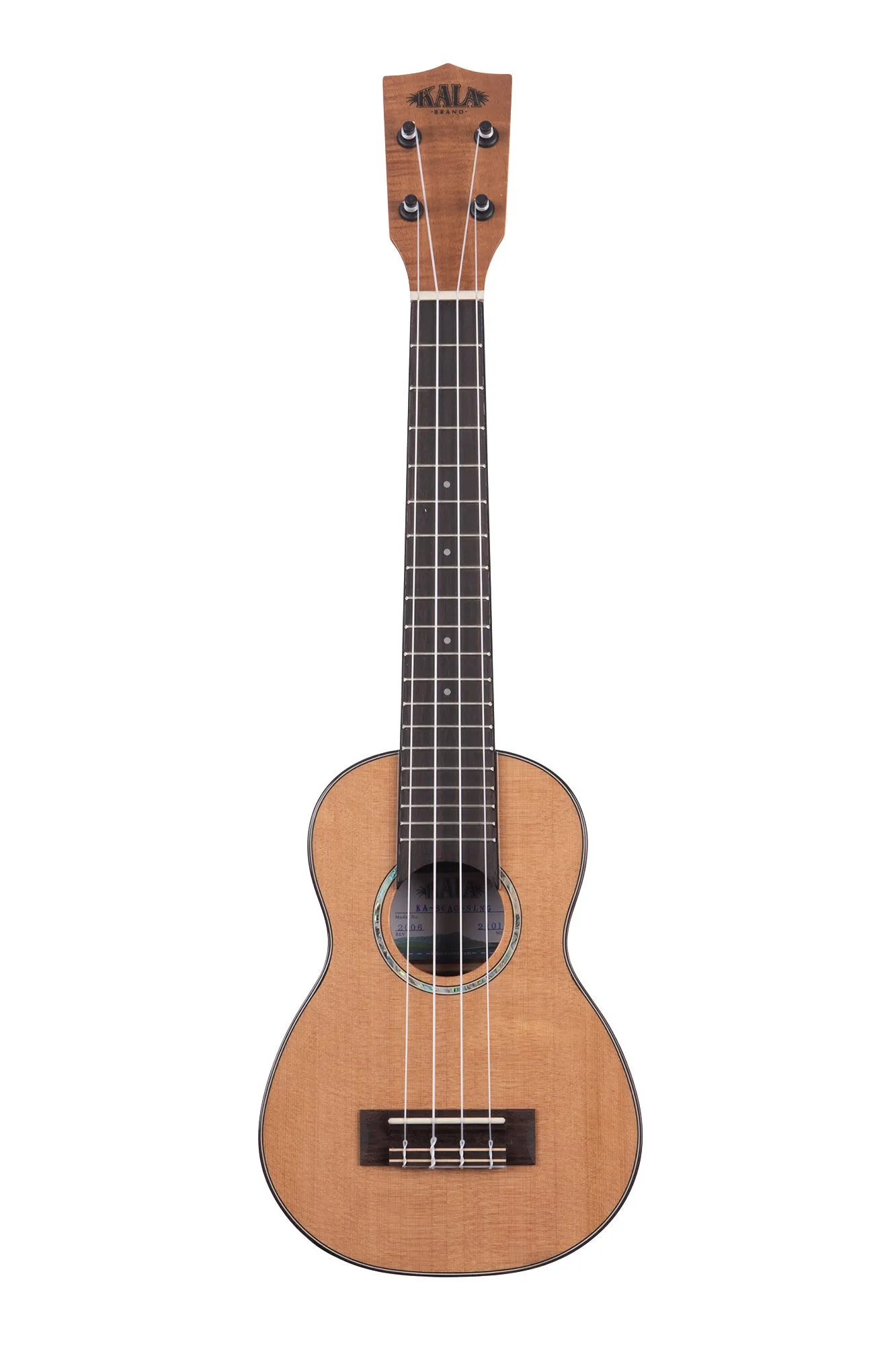 MA - Solid Cedar Top Acacia Soprano Long-Neck