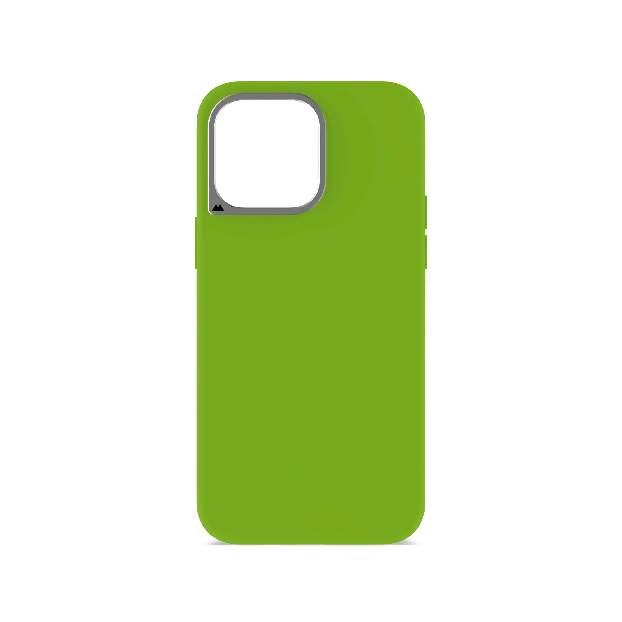 MagSafe® Compatible Lime Silicone Phone Case - Minimalist