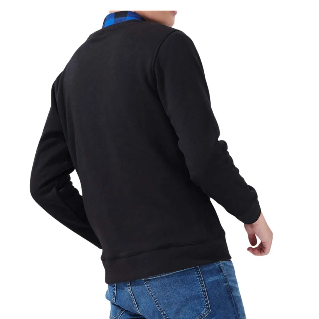 Men’s Velvet Fleece Lined Pullover