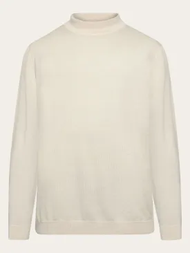 Merino mock neck - RWS - Kelp