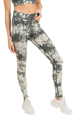 Mono B Tie Dye High Waist Legging  APH2789