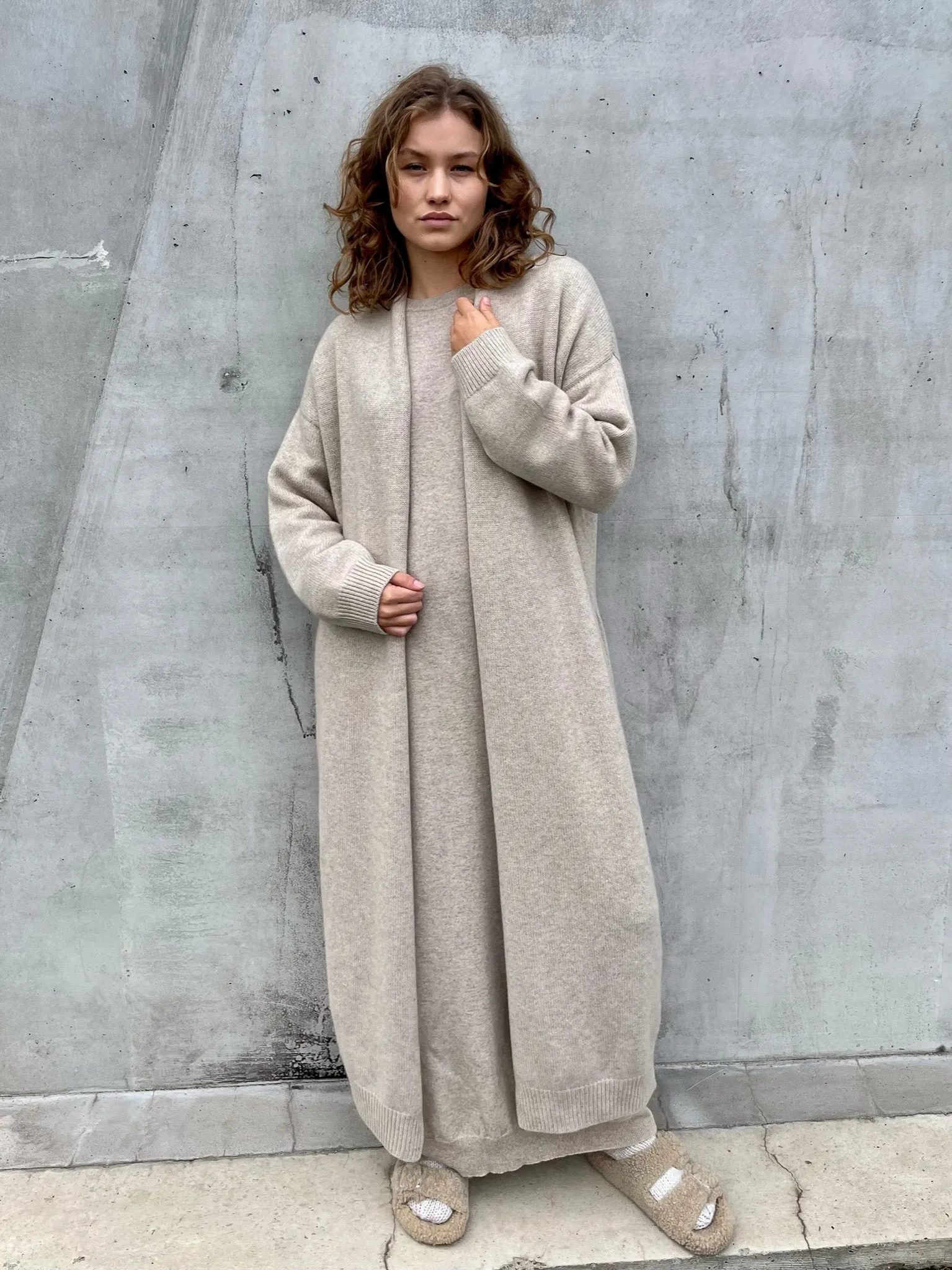 Natural Cashmere Dress