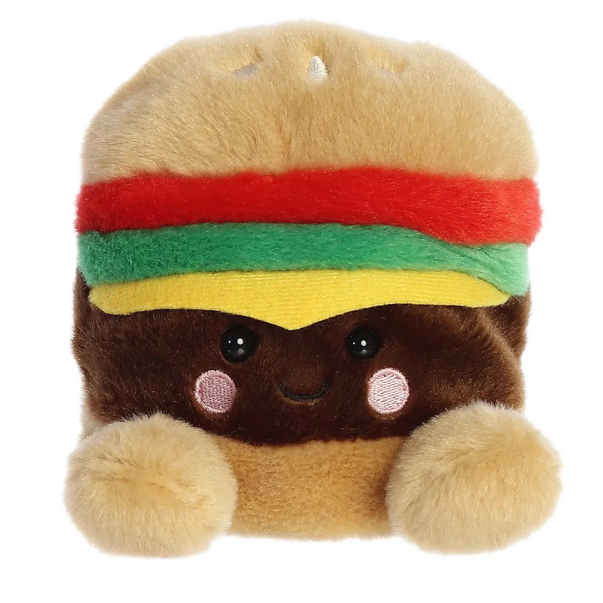 Palm Pals 5 Inch Charles the Cheeseburger Plush Toy