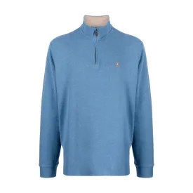 Polo Ralph Lauren Blue Quarter Zip Sweater