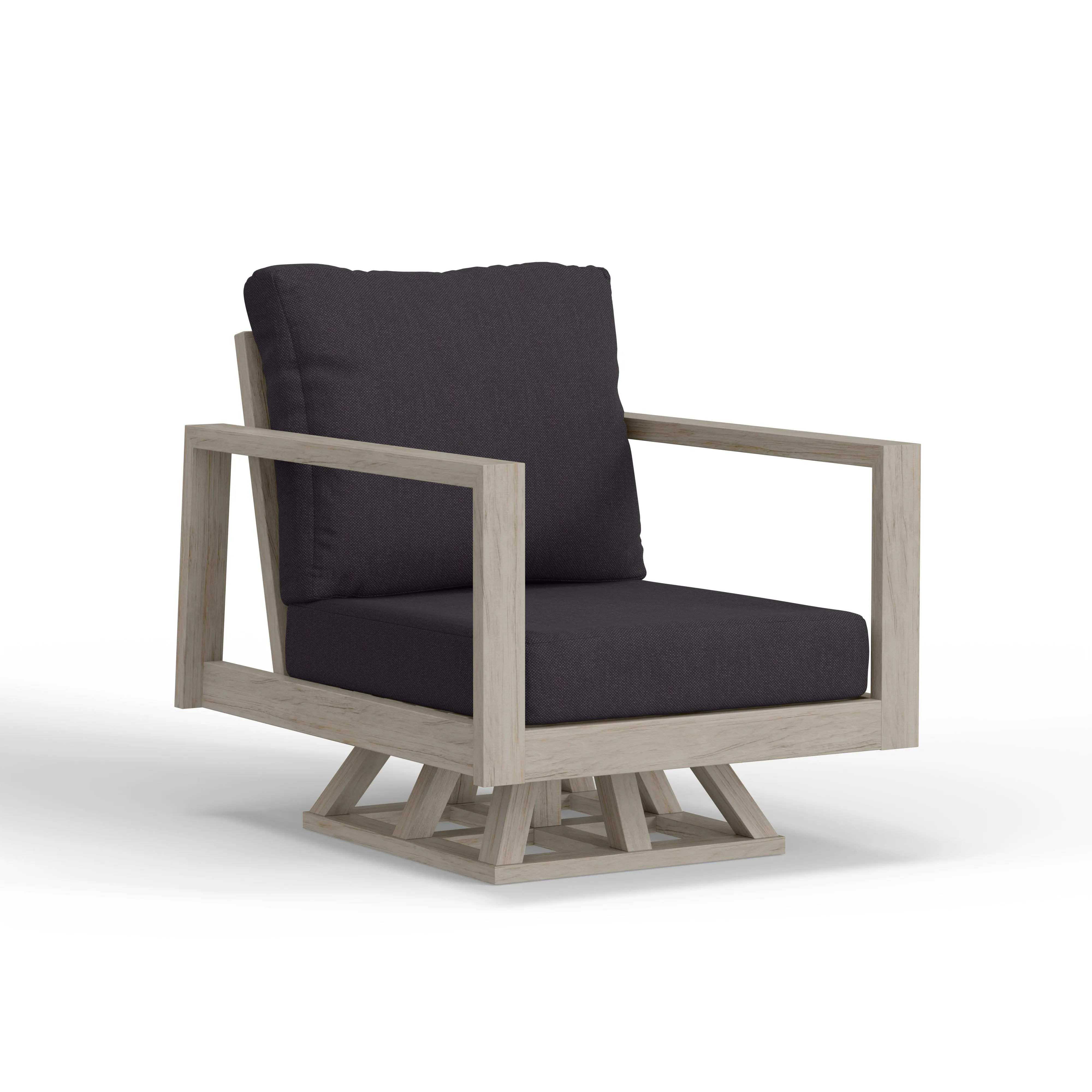 Port Angeles Outdoor Swivel Club Chair