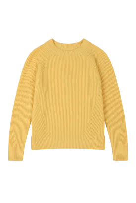 Ribbed Cashmere Sweatshirt