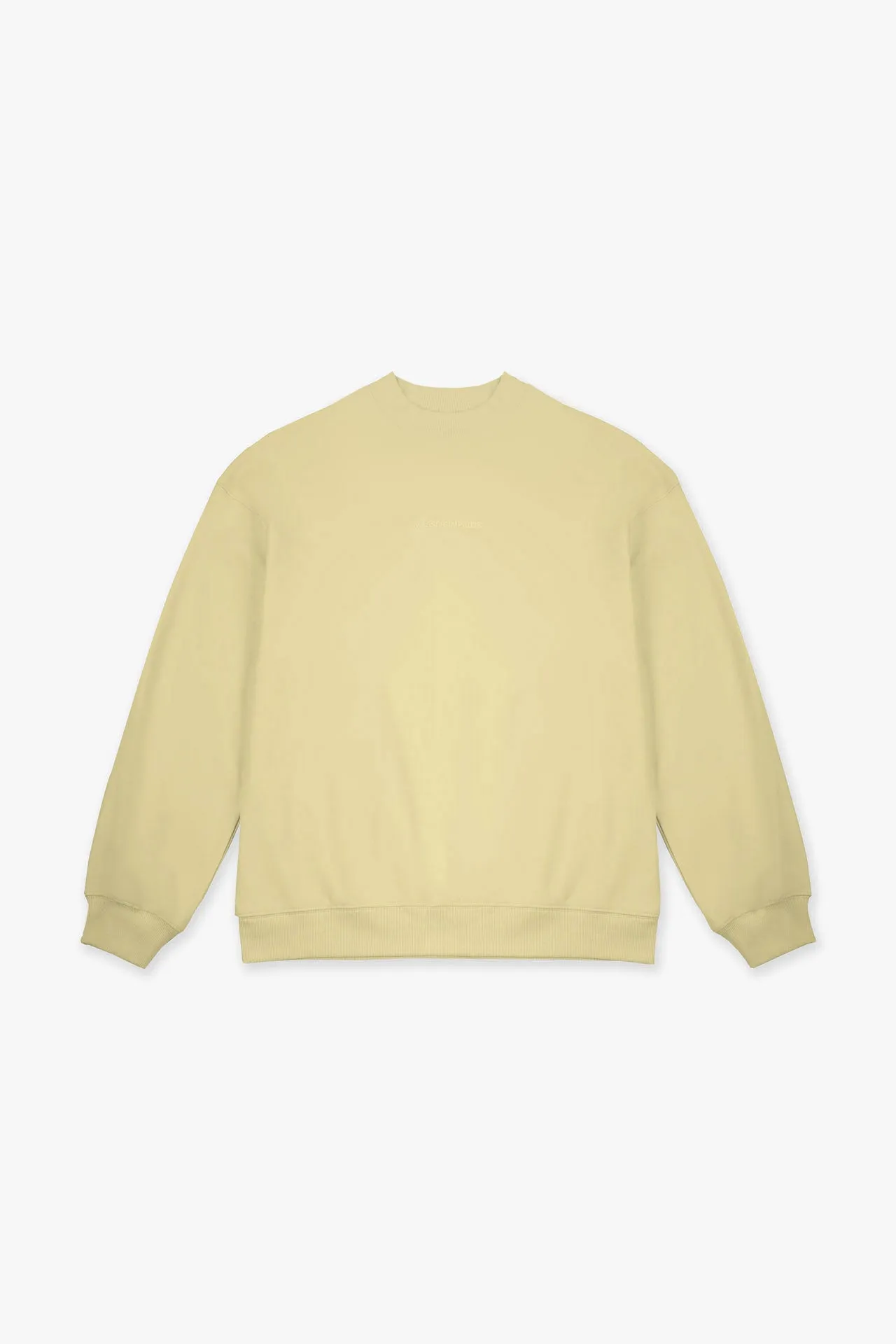 S2J029MI  High Neck Oversized Sweatshirt