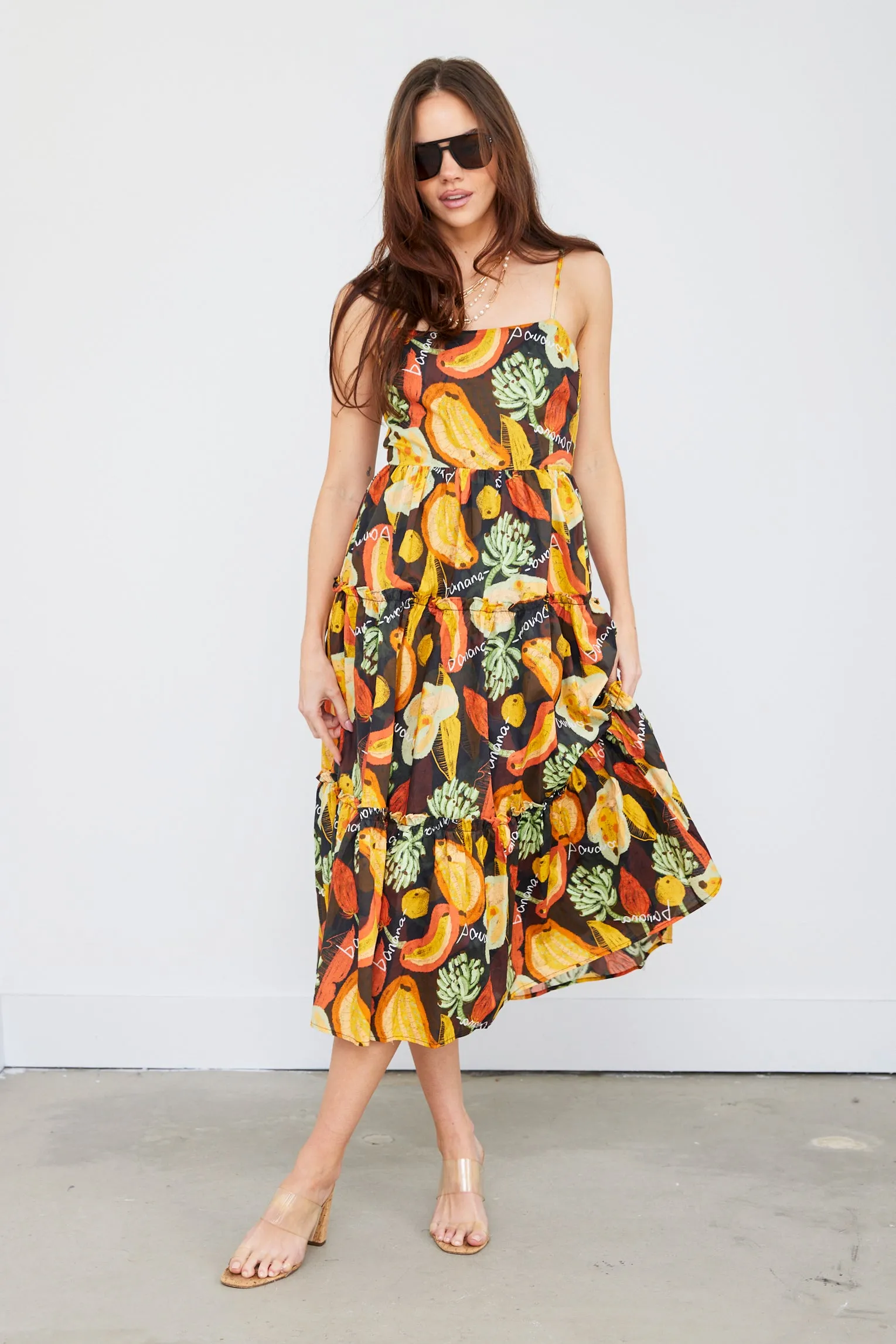 SALE - Tallia Printed Midi Dress