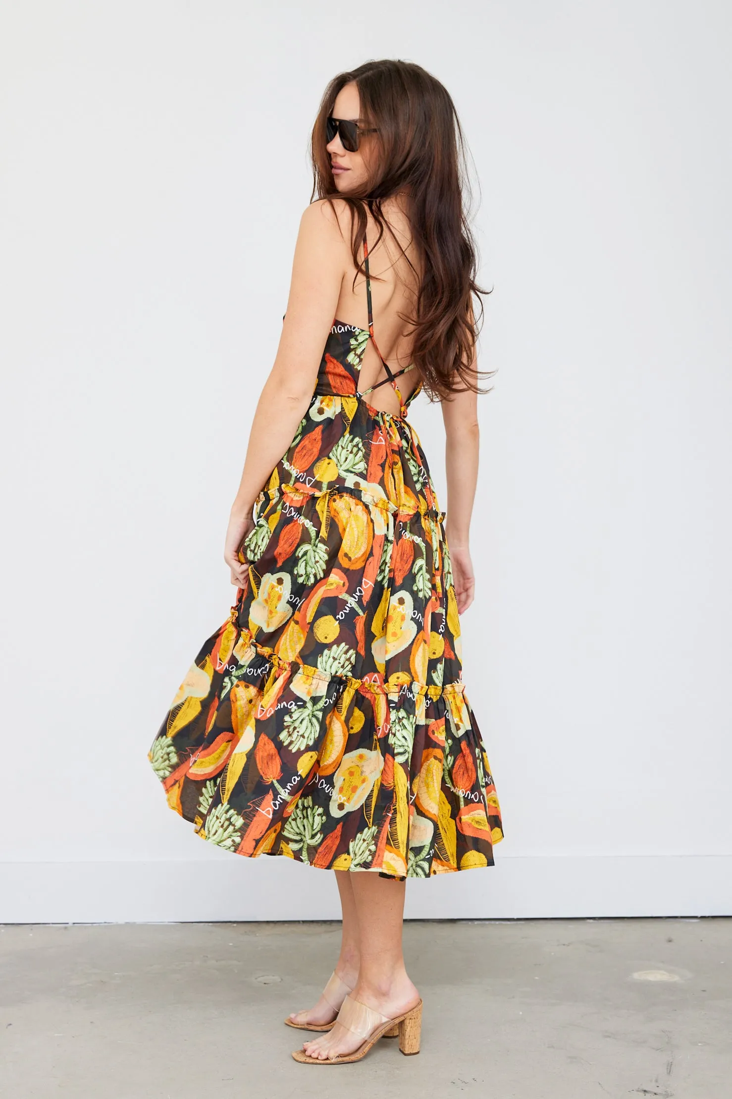 SALE - Tallia Printed Midi Dress