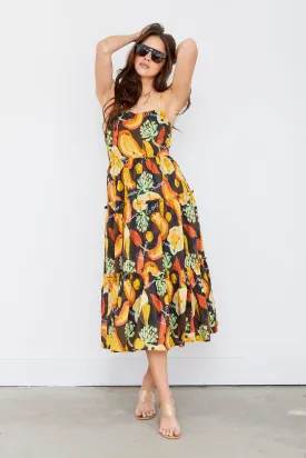 SALE - Tallia Printed Midi Dress