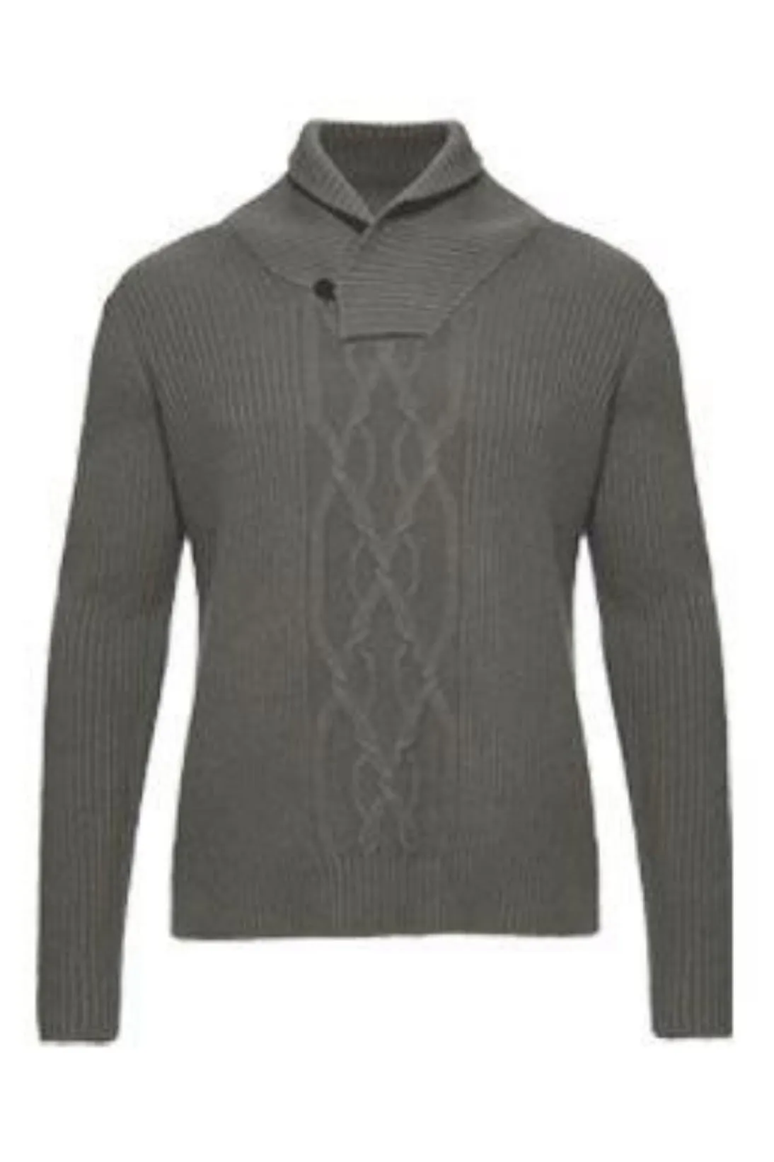 SHAWL COLLAR SWEATER