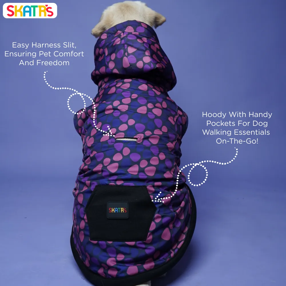 Skatrs Pebble Trio Hoodie for Cats & Dogs (Pink)