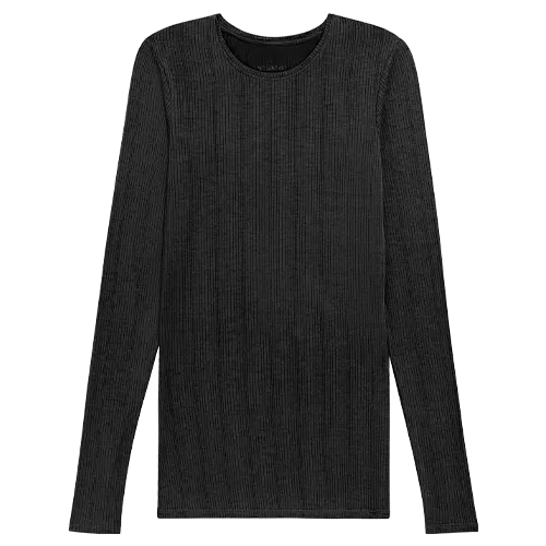 Whipped Long Sleeve in Black